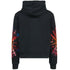 Amiri Spot Tie Dye Sleeves Black Hoodie S